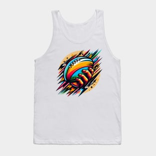 Rugby Ball Tank Top